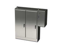 SCE-72XD5418SS | NEMA 3R, 12, 4, 4X | S.S. 2DR XD Enclosure, 72H x 54W x 18D | Saginaw