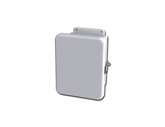 Saginaw SCE-8065CHQRFG NEMA 12, 4, 4X | Fiberglass Enclosure, 10H x 8W x 5D  | Blackhawk Supply