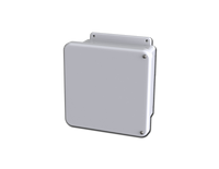 SCE-808FG | NEMA 12, 4, 4X | Fiberglass Enclosure (Hinged Screw Cover), 9H x 9W x 5D | Saginaw