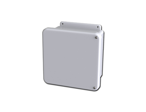 Saginaw SCE-808FG NEMA 12, 4, 4X | Fiberglass Enclosure (Hinged Screw Cover), 9H x 9W x 5D  | Blackhawk Supply