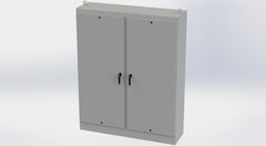 Saginaw SCE-90EL7220FSD NEMA 3R, 12, 4 | EL FSD Enclosure, 90H x 72W x 20D  | Blackhawk Supply