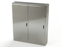 SCE-90XM7818SS | NEMA 3R, 12, 4, 4X | S.S. 2DR XM Enclosure, 90H x 78W x 18D | Saginaw