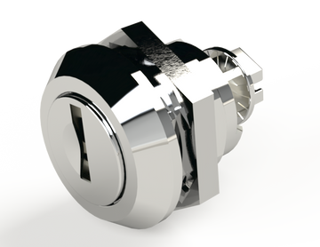 Saginaw SCE-DLKLD NEMA N/A | Keylocking Door Latch (Chrome), 1H x 1W x 1D  | Blackhawk Supply
