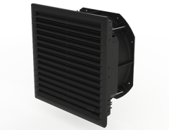 Saginaw SCE-FF10HF Filter Fan. Type 3R, 12 (500 CFM 115v) Black | 12.72"H x 12.72"W x 6.38"D  | Blackhawk Supply