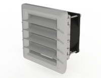 SCE-FF33-230LG | Filter Fan. Type 3R, 12 (230v) RAL 7035 Gray | 4.53