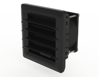 SCE-FF33-24VDC | Filter Fan. Type 3R, 12 (24DC) Black | 4.53
