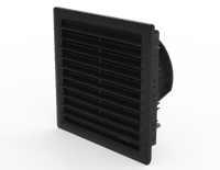SCE-FF66-24VDC | Filter Fan. Type 3R, 12 (24DC) Black | 10.04