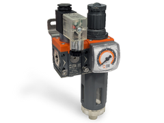 Saginaw SCE-FRK120 Kit, Filter/regulator with 120 V Shut off | 10.50"H x 5.00"W x 2.50"D  | Blackhawk Supply