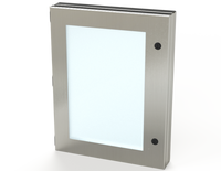 SCE-HWK1814SS | Kit, S.S. Hinged Window | 18 (H) x 14 (W) x 1.5 (D) | Saginaw