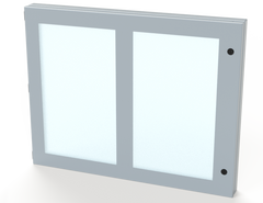 Saginaw SCE-HWK2228 Kit, Hinged Window | 22 (H) x 28 (W) x 1.5 (D)  | Blackhawk Supply