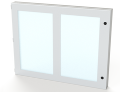 Saginaw SCE-HWK2228LG NEMA 3R, 12 | Kit, Hinged Window, 22H x 28W x 2D  | Blackhawk Supply