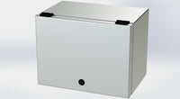 SCE-L9128ELJSS | NEMA 3R, 12, 4, 4X | S.S. ELJ Trough Enclosure, 9H x 12W x 8D | Saginaw