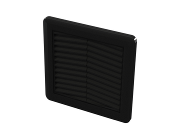 Saginaw SCE-N12FGA44 NEMA IS24 | Filter & Grille Assy. (Black), 6H x 6W x 1D  | Blackhawk Supply