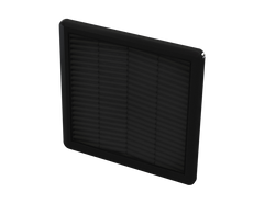 Saginaw SCE-N12FGA66 Filter & Grille Assy. (Black) | 9.84 (H) x 9.84 (W) x 1.33 (D)  | Blackhawk Supply