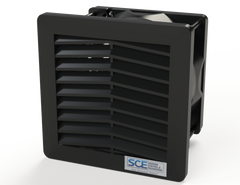 Saginaw SCE-N3RFA33 Filter Fan. (115v) Type 3R | 4.2 (H) x 4.2 (W) x 3.1 (D)  | Blackhawk Supply