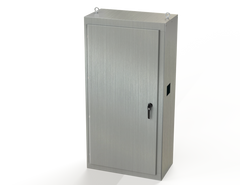 Saginaw SCE-N68EXD3418SS S.S. 1DR Enc. Both sides Solid- Provisions for EXD | 68.00"H x 34.25"W x 18.00"D  | Blackhawk Supply
