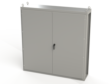 Saginaw SCE-N80LU7818 2DR Enc. Left Bay - Overlap -Right Side Open  | Blackhawk Supply