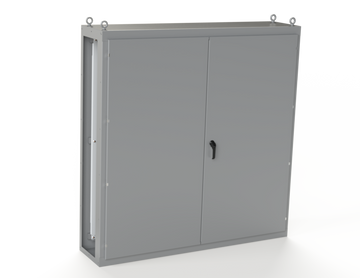 Saginaw SCE-N80RU7818 2DR Enc. Right Bay - Overlap - Left Side Open  | Blackhawk Supply