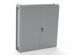 Saginaw SCE-N80RU7818 2DR Enc. Right Bay - Overlap - Left Side Open  | Blackhawk Supply