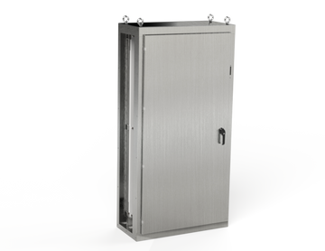 Saginaw SCE-N80RX4018SS S.S. 1DR Enc. Right Bay w/ Disc. Left side Open  | Blackhawk Supply