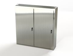 Saginaw SCE-N80XM7818SS S.S. 2DR Enc. Both sides Solid w/ Disc.  | Blackhawk Supply