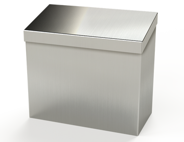 Saginaw SCE-RH66SS NEMA IS11 | Hood, S.S. Rain (Fits 6in. Fan & Filter Cutout), 8H x 9W x 5D  | Blackhawk Supply