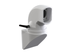 Saginaw SCE-SAH230WH Wall Hinge , 230 Swivel  | Blackhawk Supply