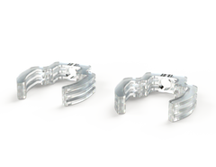 Saginaw SCE-SLMC Strip Light mounting clips 2 per Package | 6.00"H x 6.00"W x 1.00"D  | Blackhawk Supply