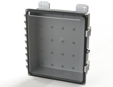 Saginaw SCE-14124PCW Polycarbonate Enclosure with Window  | Blackhawk Supply