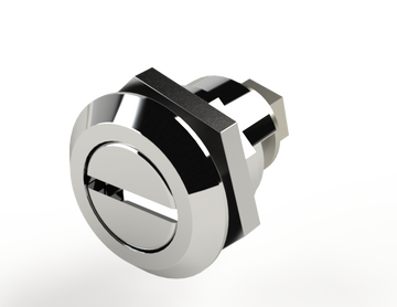 Saginaw SCE-MINQSS NEMA N/A | Latch, S.S. MINI QUARTER TURN, 2H x 2W x 1D  | Blackhawk Supply