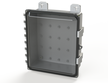 Saginaw SCE-12104PCW Polycarbonate Enclosure with Window  | Blackhawk Supply