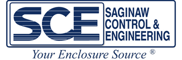 Saginaw SCE-N86RX4024 1DR Enc. Right Bay - w/ Disc. - Left side Open  | Blackhawk Supply