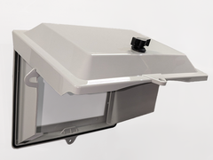 Saginaw SCE-PCHA1008 PolyCarbonate Hinged Access Enclosure  | Blackhawk Supply