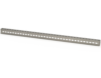 SCKA07 | Closed-End Mounting Profile, 1 Line 1000 x 45 mm | 1.77