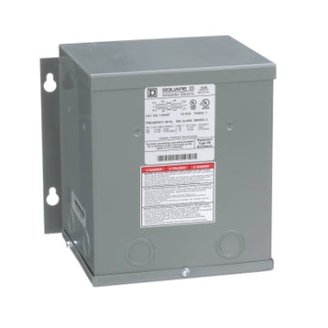 Square D 1.5S43F TRANSFORMER DRY 1PH 1.5KVA 120X240V-12/24V  | Blackhawk Supply