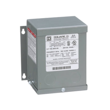 Square D 250SV1B Sealed General Purpose Transformer, DRY 1PH .25KVA 240X480V-120/240V  | Blackhawk Supply