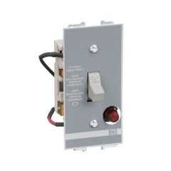 Square D 2510FO1P Fractional Horsepower Manual Starter, 16A, Open, 1-Pole, Toggle Operated, Red Indicator, 277VAC  | Blackhawk Supply