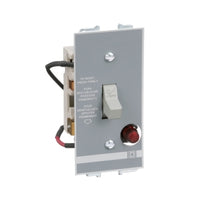 2510FO1P | Fractional Horsepower Manual Starter, 16A, Open, 1-Pole, Toggle Operated, Red Indicator, 277VAC | Square D by Schneider Electric