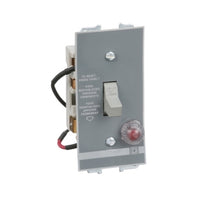 2510FO2P | Fractional Horsepower Manual Starter, 16A, Open, 2-Pole, Toggle Operated, Red Indicator, 277VAC | Square D by Schneider Electric