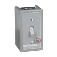 2510KG1B | Single Unit Manual Switch, 30A, NEMA 1, 2-Pole, Toggle Operated, Red Indicator, 600VAC | Square D by Schneider Electric