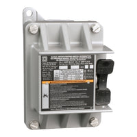 2510KR2 | Single Unit Manual Switch, 20A, NEMA 7 and 9, 3-Pole, Toggle Operated, No Indicator, 600VAC | Square D by Schneider Electric