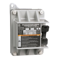 2510KR2 | Single Unit Manual Switch, 20A, NEMA 7 and 9, 3-Pole, Toggle Operated, No Indicator, 600VAC | Square D