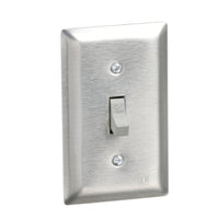 2510KS1 | Single Unit Manual Switch, 30A, SS Flush, 2-Pole, Toggle Operated, No Indicator, 600VAC | Square D by Schneider Electric