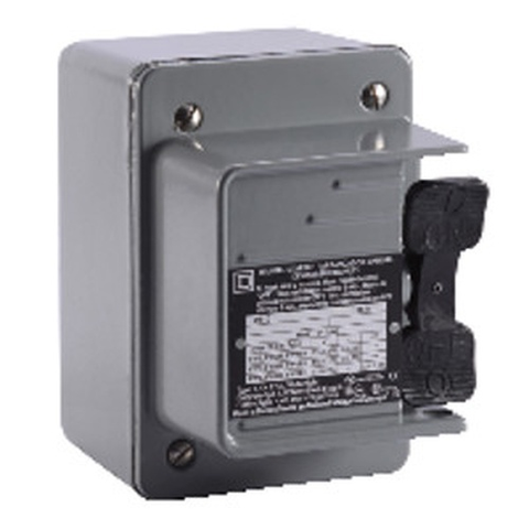 Square D 2510KW2 Single Unit Manual Switch, 30A, NEMA 4, 3-Pole, Toggle Operated, No Indicator, 600VAC  | Blackhawk Supply