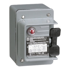 Square D 2510KW2C Single Unit Manual Switch, 30A, NEMA 4, 3-Pole, Toggle Operated, Red Indicator, 600VAC  | Blackhawk Supply