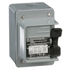 Square D 2510KW2H Single Unit Manual Switch, 30A, NEMA 4, 3-Pole, Toggle Operated, No Indicator, 600VAC  | Blackhawk Supply