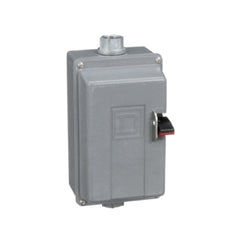 Square D 2510MCW3 Integral Horsepower Manual Starter, NEMA 4 Polyester, 3-Pole, Push-button, No Indicator, 600VAC  | Blackhawk Supply