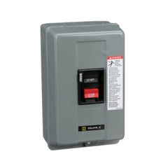 Square D 2510MCG2 Integral Horsepower Manual Starter, NEMA 1, 2-Pole, Push-button, No Indicator, 600VAC  | Blackhawk Supply