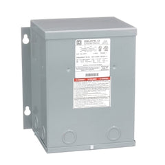 Square D 2S1F Low voltage transformer, encapsulated dry type, 1 phase, 2kVA, 240x480V primary, 120/240V secondary, Type 3R  | Blackhawk Supply
