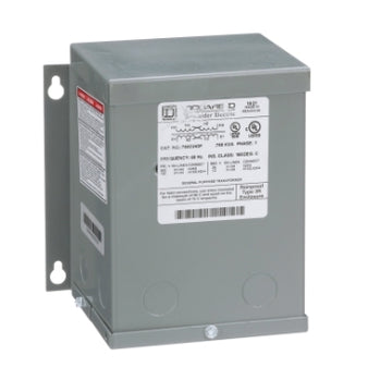 Square D 750SV43F TRANSFORMER DRY 1PH .75KVA 120X240V-1  | Blackhawk Supply